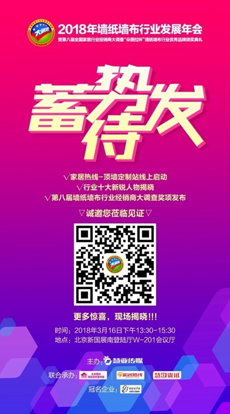 号外！号外！2018墙纸大调查颁奖典礼即将盛大开启，IPAD、华为蓝牙手环、kindle各类诱人大奖拿到手软！