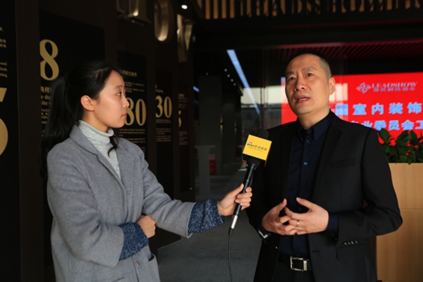 领绣刺绣墙布董事长卜晓华：行业高速发展 融合势不可当