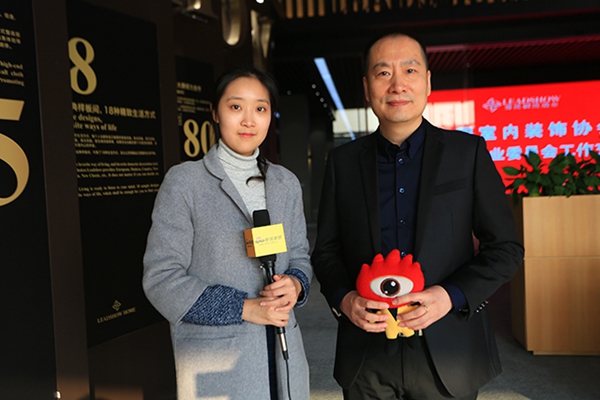 领绣刺绣墙布董事长卜晓华：行业高速发展 融合势不可当
