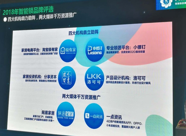 2018“葵花奖”启动仪式上 这些智能锁行业大咖准备如此突围