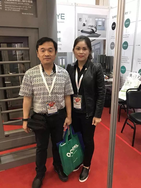 先越门窗闪耀亮相2018菲律宾国际建材展！