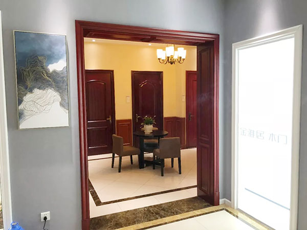 金雅居木门衢州专卖店开业大吉