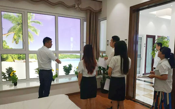 郡豪门窗举办产品知识系列培训会，提高员工业务技能