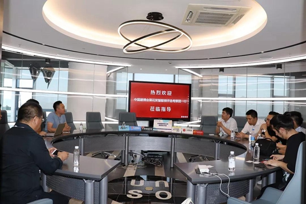 2018中国建博葵花奖考察团走访：王力智能锁、步阳云硕、世茂智能