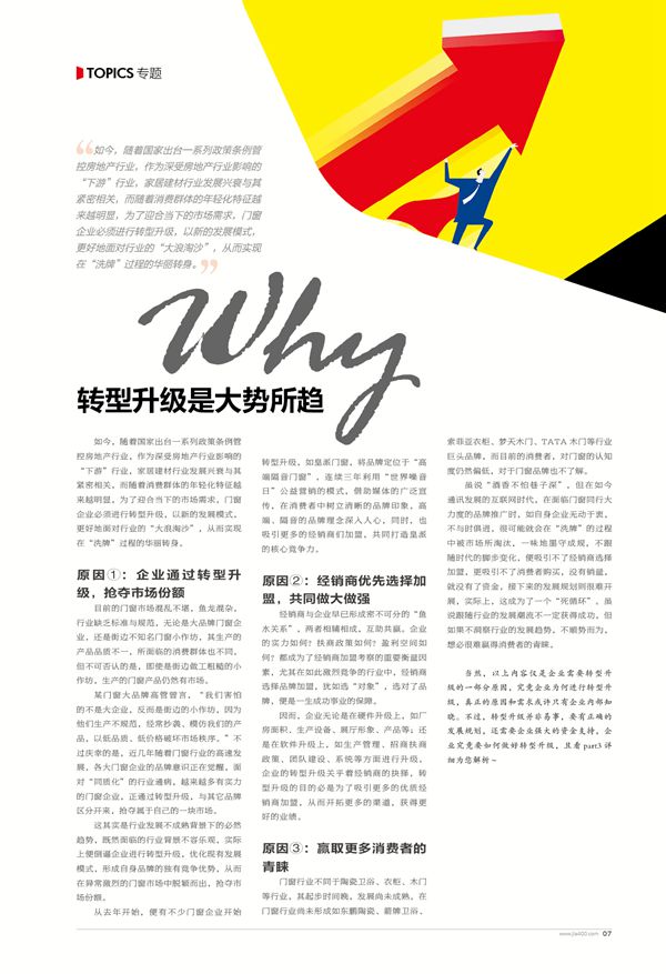 Part2  why原因  转型升级是大势所趋