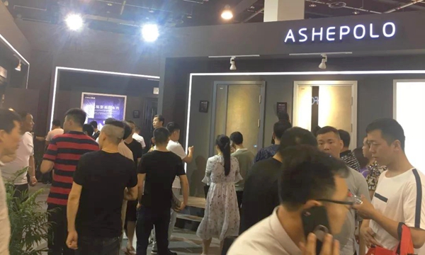 【爱仕堡】群星闪耀永康国际门展！