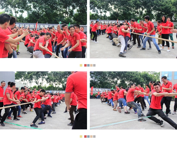 怡发门窗举办拔河大赛，点燃热夏激情！