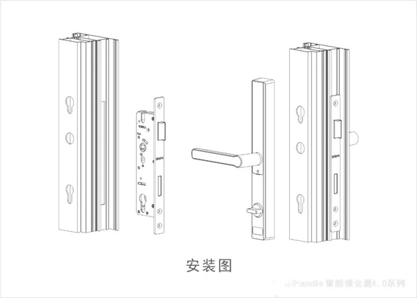iHandle智能锁全屋4.0系列，京东在线发售