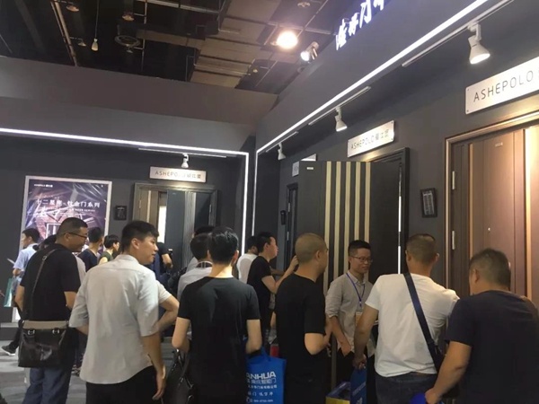 【爱仕堡】群星闪耀永康国际门展！