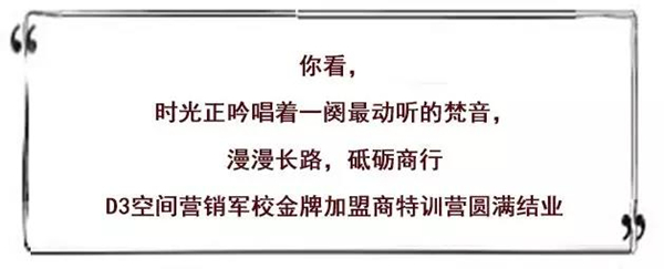 D3空间金牌加盟商特训营暨全国618家装狂欢节启动会圆满落幕