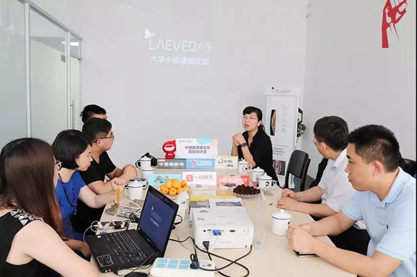 六孚智能锁：大拉手智能锁开创者——2018中国建博葵花奖考察团走访