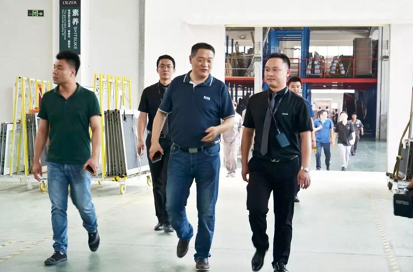 欧哲门窗：系统门窗联盟领导到访，探讨打造安全品质家居