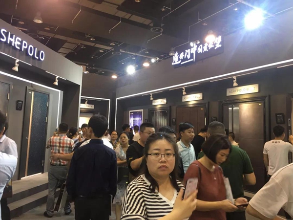 【爱仕堡】群星闪耀永康国际门展！