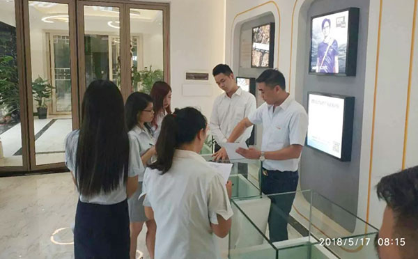 郡豪门窗举办产品知识系列培训会，提高员工业务技能