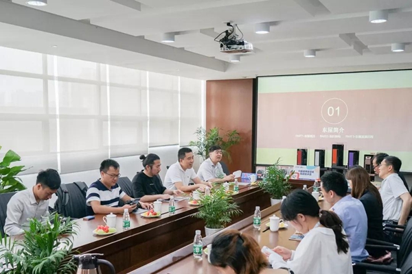 2018中国建博葵花奖考察团走访东屋世安、南京物联网络智能锁