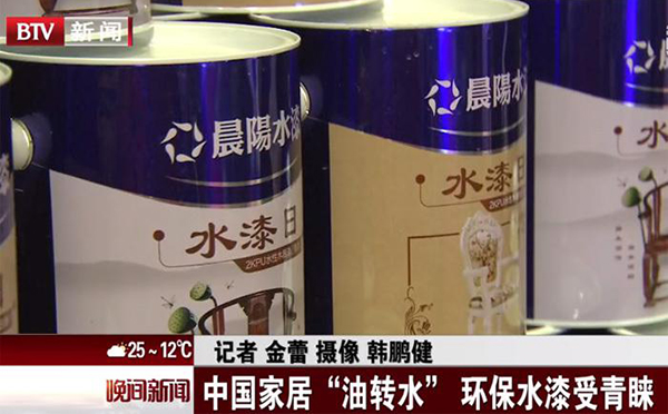 让绿色成为发展底色 晨阳水漆频频斩获殊荣