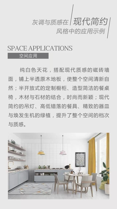 华润涂料：2018～2019 时尚涂装灰调质感应用方案——雅致系列