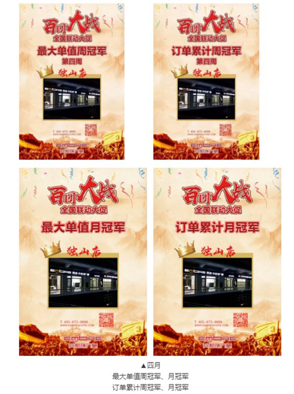 安柏瑞门窗百团大战总销售额突破2337万