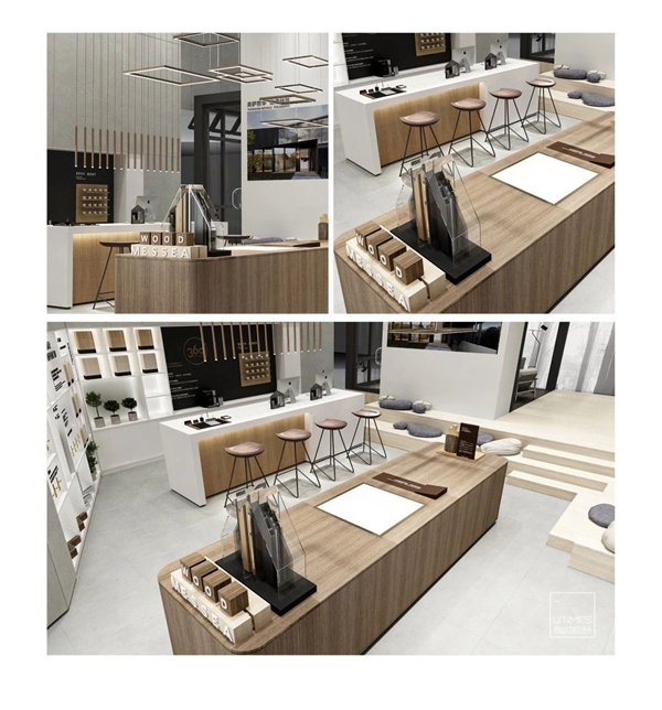 美萨木铝门窗：美萨旗舰店，自然与科技呼应的未来空间形态