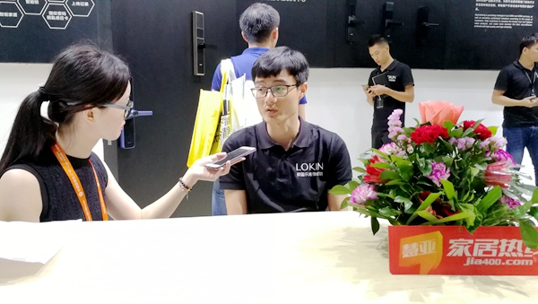 中国建博会20周年现场直击 | 乐肯智能锁刘祥：主推个性化智能锁