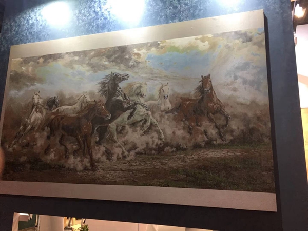 参展18年3月份北京国际墙布展