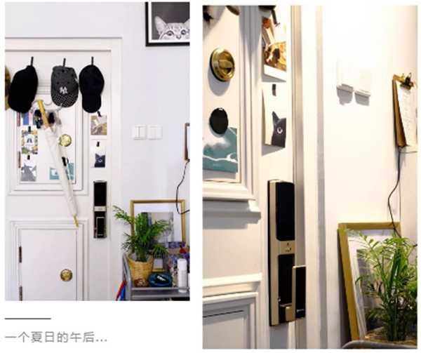 纽威尔智能锁联合一兜糖推出众测活动，用户晒图永远比广告图美！