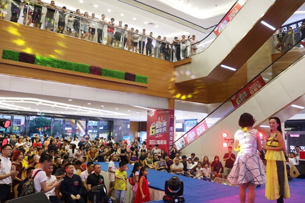 7月21日美尼美六周年庆圆满落幕！大明星助阵，全民惠购乐翻天