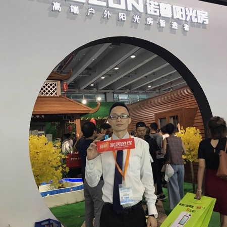 中国建博会20周年现场直击|欧帆诺尊林党泉：行业之间竞争激烈 诺尊更重视人才的培养