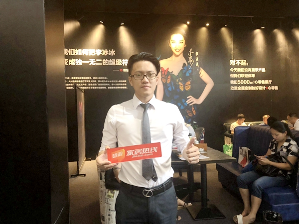 中国建博会20周年现场直击 | 维意定制陈刚:展示设计软实力 中国建博会20周年现场直击 | 维意定制陈刚:展示设计软实力