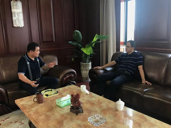 金迪木门：中国木材与木制品流通协会刘能文会长一行莅临参观