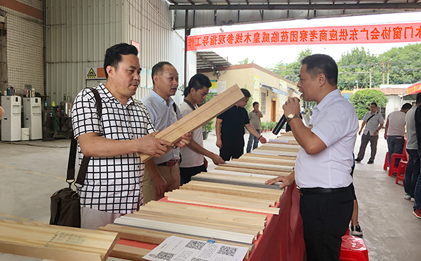 好门配好材，共筑双赢合作——中国木材与木制品流通协会木门窗专业委员会举办广东供应商企业走访活动系列（一）