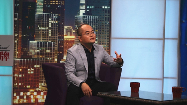 新标家居董事长黄东江做客央视《影响力人物》