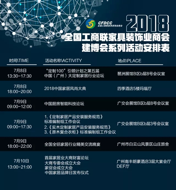 2018中国建博会（广州）丨2018“中国厨房智能科技论坛” 暨“橱柜与厨电协同发展大会”即将召开