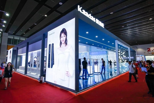 建博会回顾丨凯迪仕艺术展馆聚焦全场目光，新品KX智能锁惊艳亮相