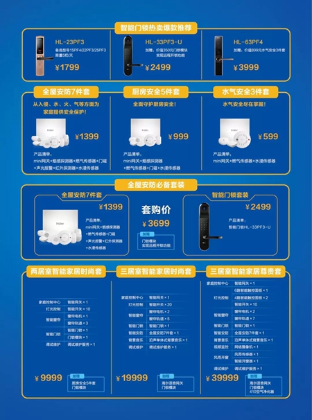 海尔杭州全屋智慧安防，限量套装赢取免单大奖