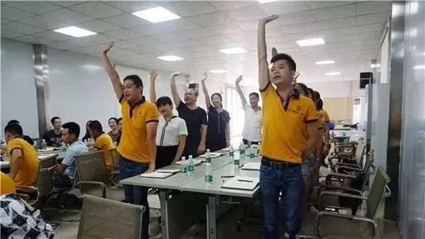 安格尔门窗2018年“统帅训练营”热血进行中