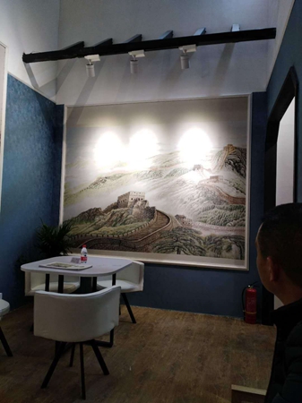 参展18年3月份北京国际墙布展
