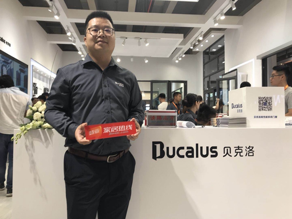 中国建博会20周年现场直击丨贝克洛门窗康军：一个好的品牌不能离开市场和消费者