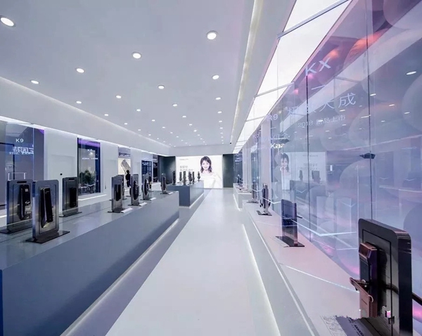 建博会回顾丨凯迪仕艺术展馆聚焦全场目光，新品KX智能锁惊艳亮相