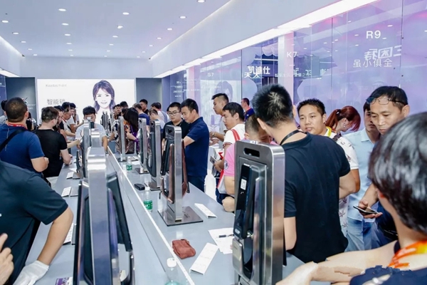 建博会回顾丨凯迪仕艺术展馆聚焦全场目光，新品KX智能锁惊艳亮相