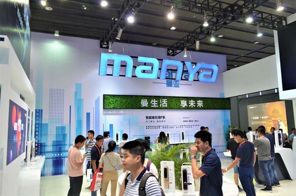 中国建博会（广州）是完美收官，亦是新起点，曼亚智能锁开启新征程！
