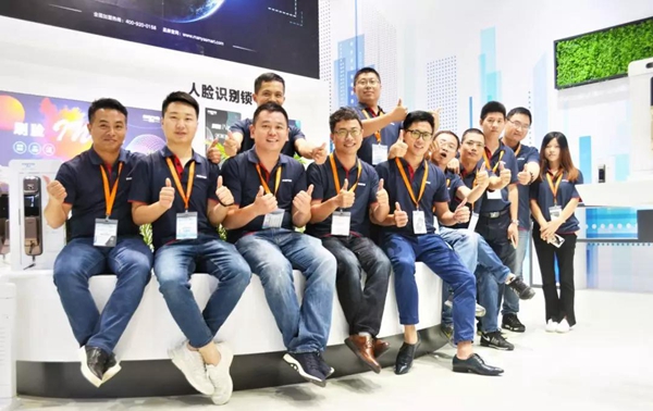 中国建博会（广州）是完美收官，亦是新起点，曼亚智能锁开启新征程！