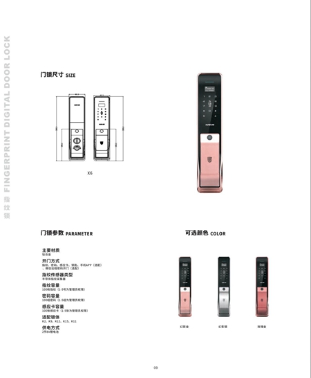 科裕钛合金旗舰智能门锁爆品图册 科裕钛合金旗舰智能门锁爆品图册