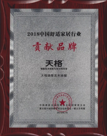赋能未来 引领趋势 | 天格代表地暖实木地板品类出席暖通行业财富大会