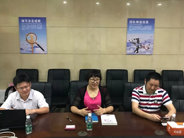广东省四川商会家具分会领导莅临迪峰机械参观指导
