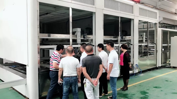 广东省四川商会家具分会领导莅临迪峰机械参观指导