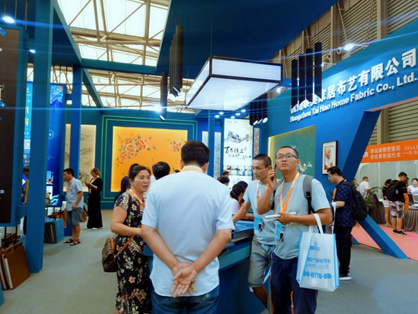上海墙纸墙布展｜蝶绣刺绣墙布W2馆C19：诚信为本，创新发展
