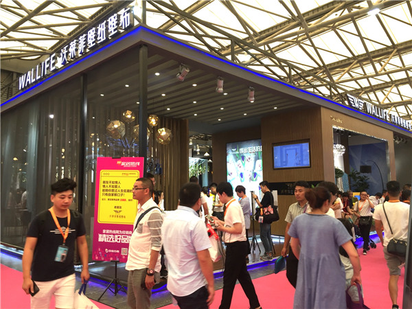上海墙纸墙布展|沃莱菲E1馆C11:实现无缝墙布工艺覆盖