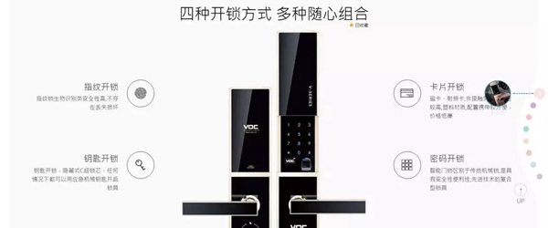 VOC智能锁官网全面升级，科技人文完美融合