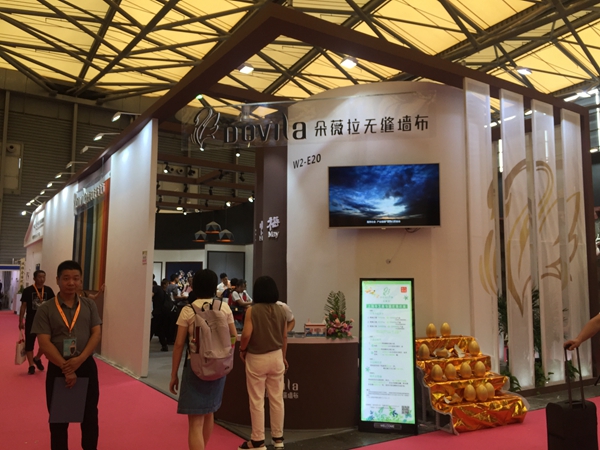 上海墙纸墙布展|朵薇拉W2馆E20:自然亲近产品,尊重内心感受